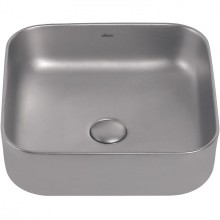 Раковина-чаша Abber Rechteck 39 AC2211MS Серебро матовое