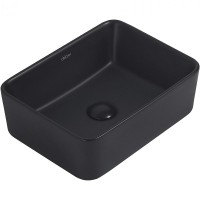 Раковина-чаша Abber Rechteck 40 AC2213MB Черная матовая