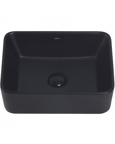 Раковина-чаша Abber Rechteck 40 AC2213MB Черная матовая