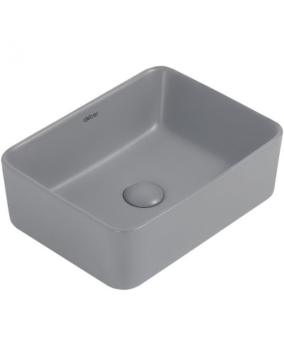 Раковина-чаша Abber Rechteck 40 AC2213MG Серая матовая