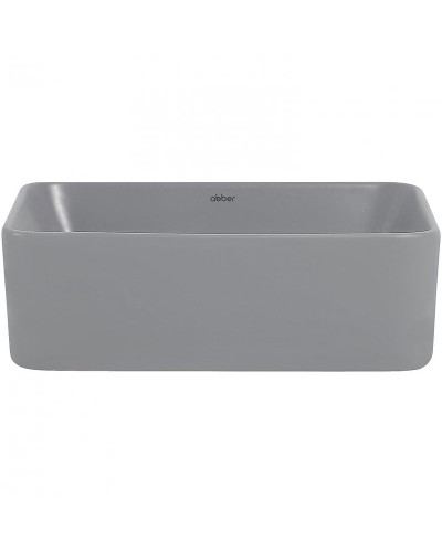Раковина-чаша Abber Rechteck 40 AC2213MG Серая матовая
