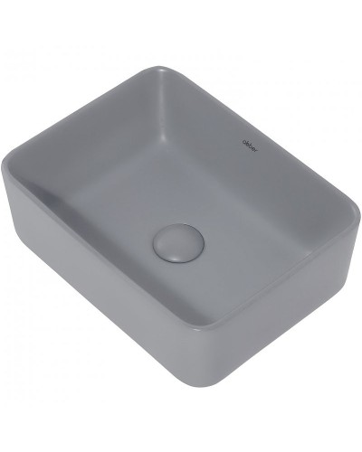 Раковина-чаша Abber Rechteck 40 AC2213MG Серая матовая
