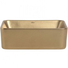 Раковина-чаша Abber Rechteck 40 AC2213MMG Золото матовое