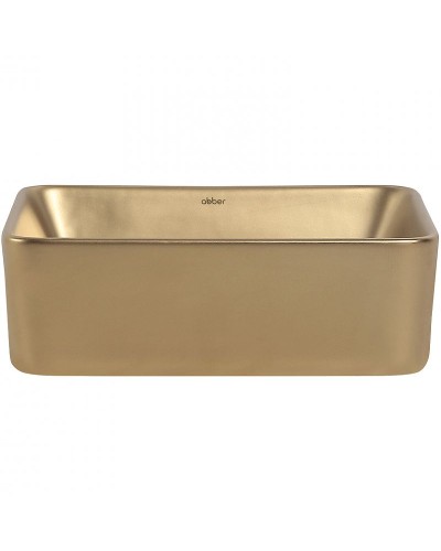 Раковина-чаша Abber Rechteck 40 AC2213MMG Золото матовое