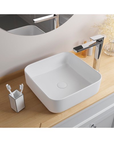 Раковина-чаша Iddis Bridge 39 BRIWM04i27 Белая матовая