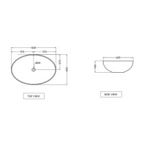 Раковина 63х42,5 см Jaquar JDS JDS-WHT-25901