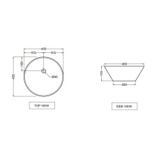 Раковина 45,5х45,5 см Jaquar JDS JDS-WHT-25905