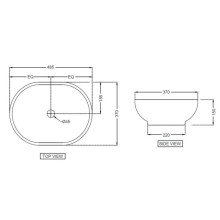 Раковина 48,5x37 см Jaquar Solo SLS-WHT-6901