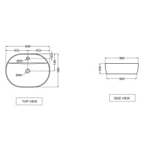 Раковина 50x38 см Jaquar JDS JDS-WHT-25937