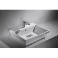 Раковина 60х48 см Bravat Phillis C22192W-1-ENG