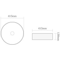 Раковина 41,5х41,5 см SantiLine SL-7010