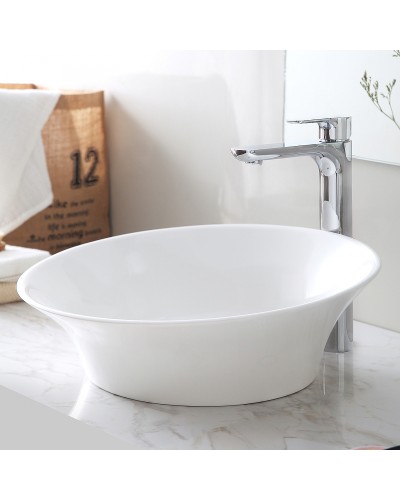 Раковина-чаша Abber Stein 46 AS2607 Белая матовая