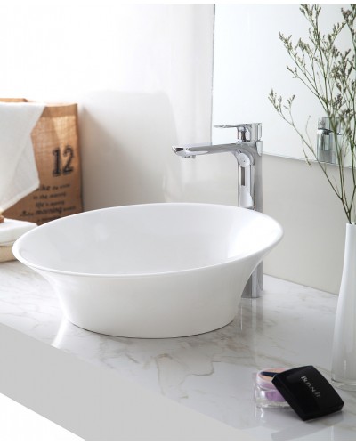 Раковина-чаша Abber Stein 46 AS2607 Белая матовая