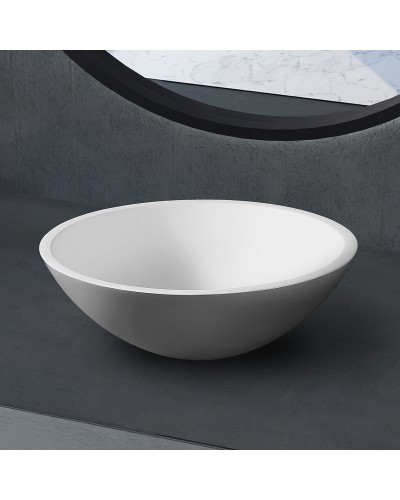 Раковина-чаша Abber Stein 40 AS2608 Белая матовая