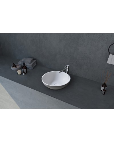 Раковина-чаша Abber Stein 40 AS2608 Белая матовая