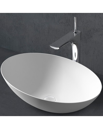 Раковина-чаша Abber Stein 50 AS2609 Белая матовая