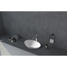 Раковина-чаша Abber Stein 50 AS2609 Белая матовая