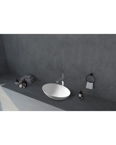 Раковина-чаша Abber Stein 50 AS2609 Белая матовая