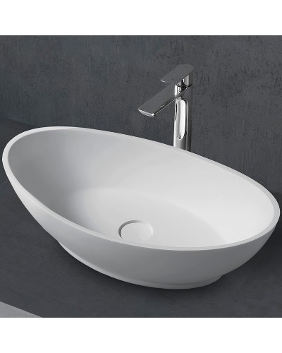 Раковина-чаша Abber Stein 62 AS2610 Белая матовая