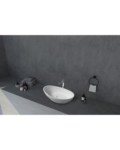 Раковина-чаша Abber Stein 62 AS2610 Белая матовая