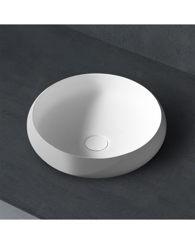 Раковина-чаша Abber Stein 40 AS2613 Белая матовая
