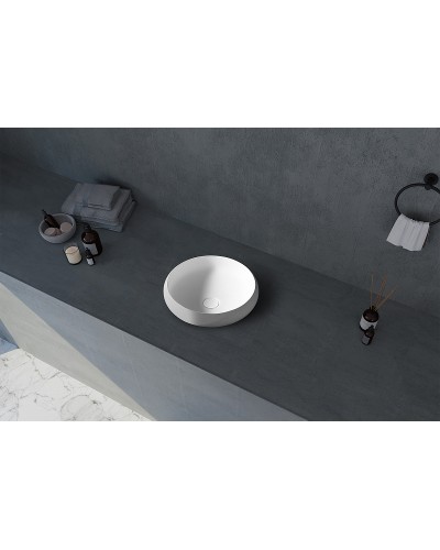 Раковина-чаша Abber Stein 40 AS2613 Белая матовая