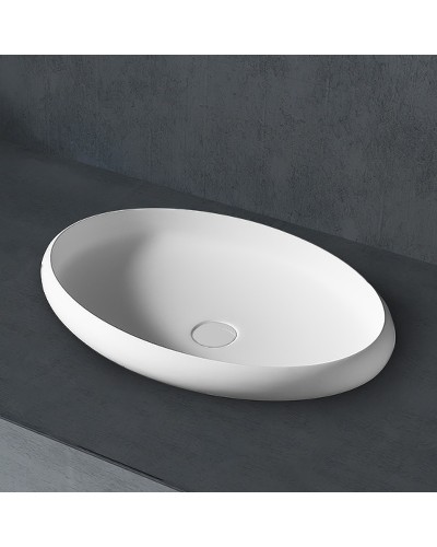 Раковина-чаша Abber Stein 60 AS2614 Белая матовая