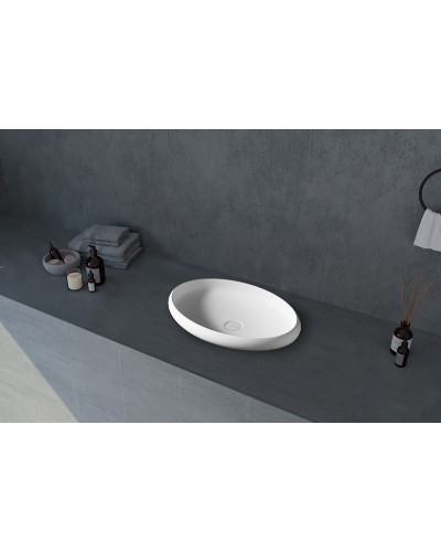 Раковина-чаша Abber Stein 60 AS2614 Белая матовая