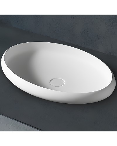 Раковина-чаша Abber Stein 60 AS2614 Белая матовая