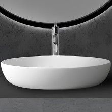 Раковина-чаша Abber Stein 60 AS2619 Белая матовая