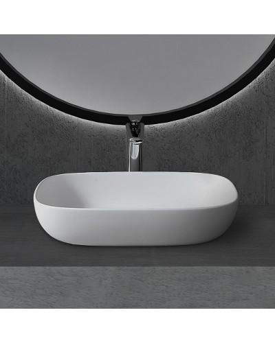 Раковина-чаша Abber Stein 60 AS2620 Белая матовая