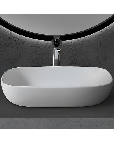 Раковина-чаша Abber Stein 60 AS2620 Белая матовая