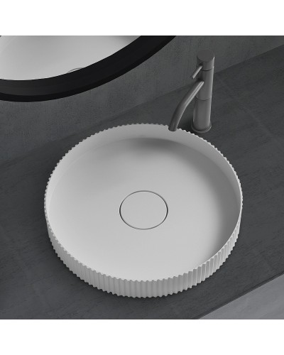 Раковина-чаша Abber Stein 40 AS2604 Белая матовая