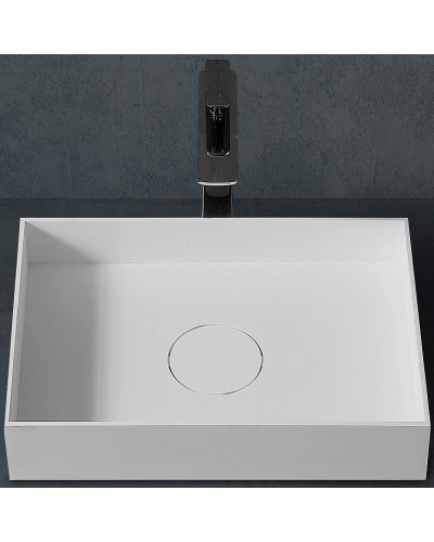 Раковина-чаша Abber Stein 50 AS2621 Белая матовая