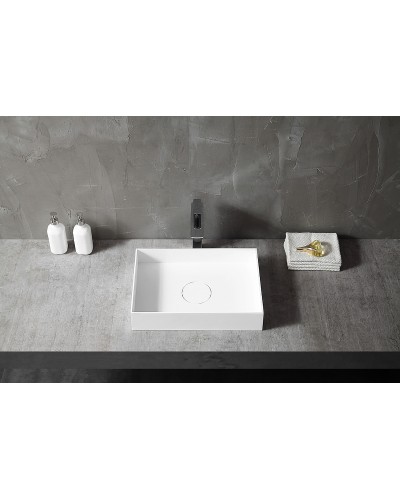 Раковина-чаша Abber Stein 50 AS2621 Белая матовая