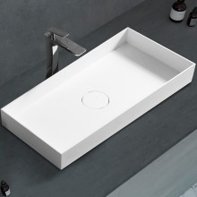 Раковина-чаша Abber Stein 80 AS2622 Белая матовая