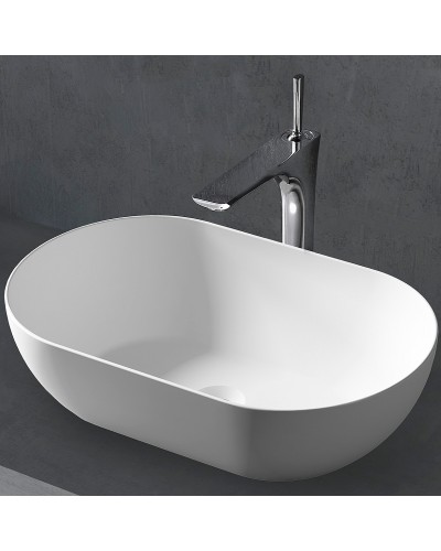 Раковина-чаша Abber Stein 56 AS2611 Белая матовая