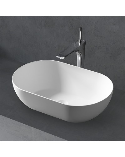 Раковина-чаша Abber Stein 56 AS2611 Белая матовая