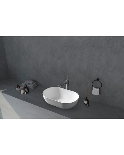 Раковина-чаша Abber Stein 56 AS2611 Белая матовая