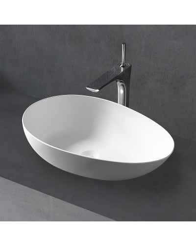 Раковина-чаша Abber Stein 60 AS2615 Белая матовая