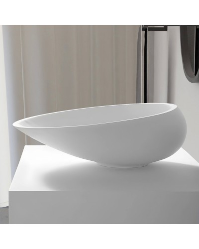 Раковина-чаша Abber Stein 54 AS2616 Белая матовая