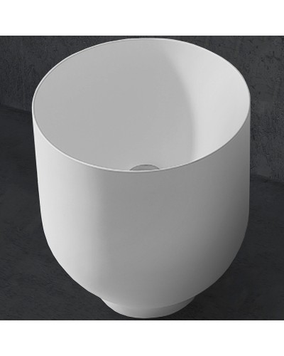 Раковина-чаша Abber Stein 40 AS2618 Белая матовая