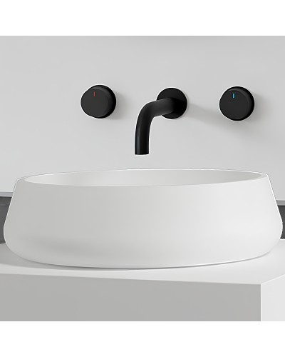 Раковина-чаша Abber Stein 60 AS2605 Белая матовая