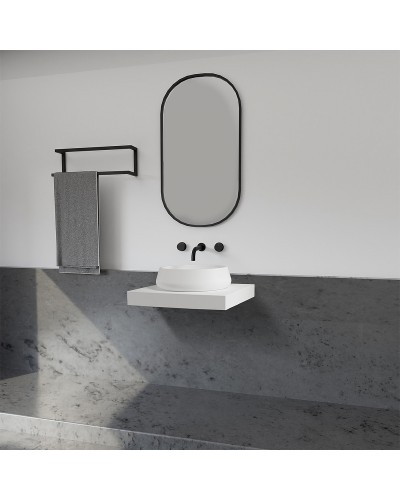 Раковина-чаша Abber Stein 60 AS2605 Белая матовая