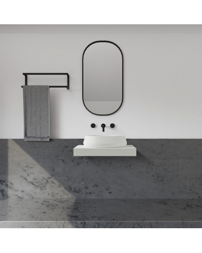 Раковина-чаша Abber Stein 60 AS2605 Белая матовая