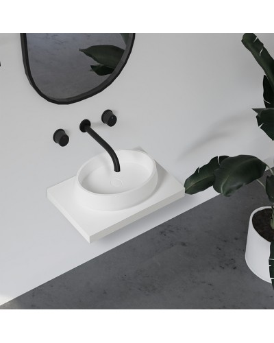 Раковина-чаша Abber Stein 60 AS2605 Белая матовая