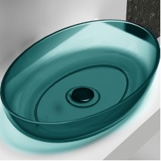 Раковина-чаша Abber Kristall 60 AT2801Aquamarin Бирюзовая