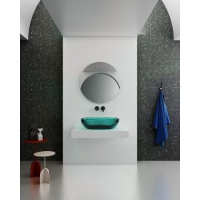 Раковина-чаша Abber Kristall 60 AT2805Aquamarin Бирюзовая