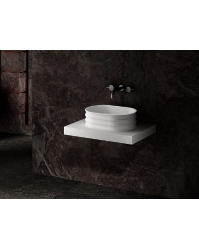 Раковина-чаша Abber Stein 56 AS2650 Белая матовая