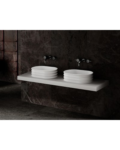 Раковина-чаша Abber Stein 56 AS2650 Белая матовая